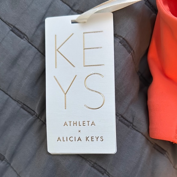 NWT Atlhleta x Alicia Keys Vibrant Orange Sports Bra with Adjustable Straps 1X - Picture 3 of 8